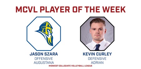 Curley and Szara Picked as MCVL Players of the Week